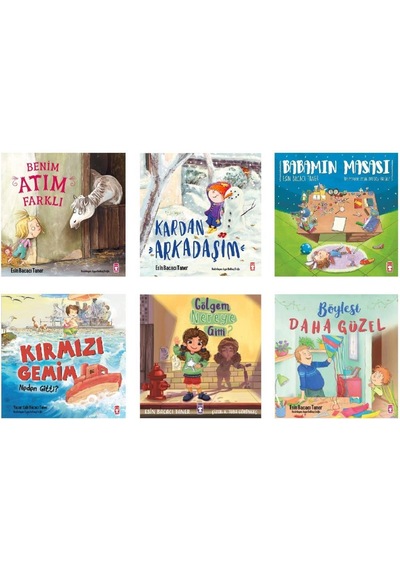 Esin Bacacı Taner Hikaye Seti 6 Kitap