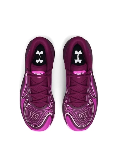 Under Armour Spawn 6 Mid Erkek Mor Basketbol Ayakkabısı 3027647-500 Mor