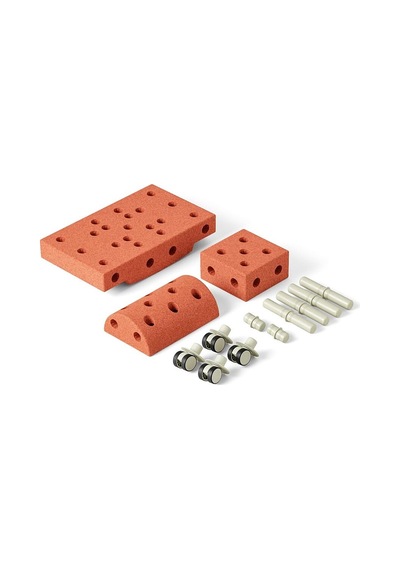 Modu Curiosity Set - Turuncu Tozlu Yeşil M-set-cur-bo-dg