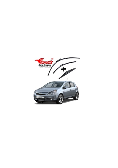 Inwells Opel Corsa D Ön Arka Silecek 2006 - 2014 Inwells Opel Corsa D Ön Arka Silecek 2006 - 2014