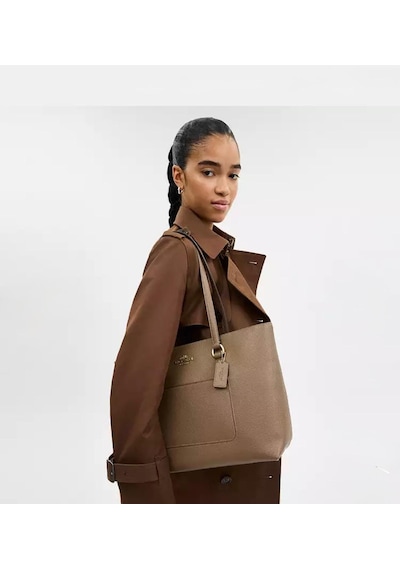 Coach Station Tote Bag Kadın Çanta Vizon