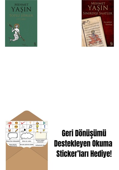 Toplu Şiirler + Sınırdışı Saatler + Okuma Sticker'ları