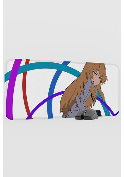 Toradora Anime V2 - 70x30 Xl Gaming Kauçuk Kaymaz Taban Mouse Pad Fare Altlığı