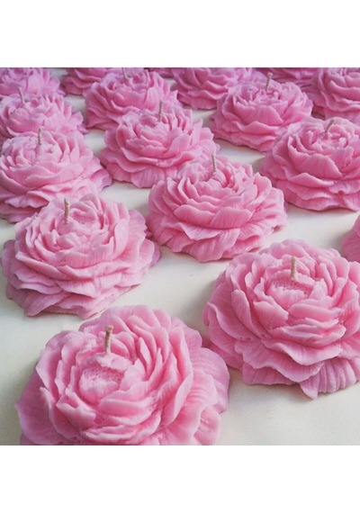Bernami Mumluk Şamdanpinterest 5 Adet Dekoratif Kokulu Pembe Şakayık Çiçeği Mum Çiçek Mum Düğün Toptan Mum Kutuludur Diğer