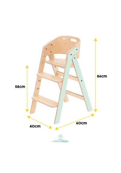 Mamatoyz Mychair Only Chair Mint Mama Sandalyesi Sadece Sandalye Versiyonu