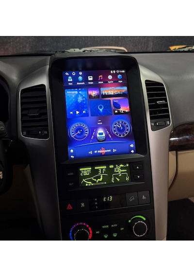 Aln Chevrolet Captiva Tesla 2007/2011 8gb Ram 64gb Hafıza Carplay Android Multimedya 12"