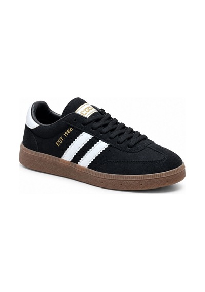 Cool Spit Sneaker Unisex Spor Ayakkabı siyah