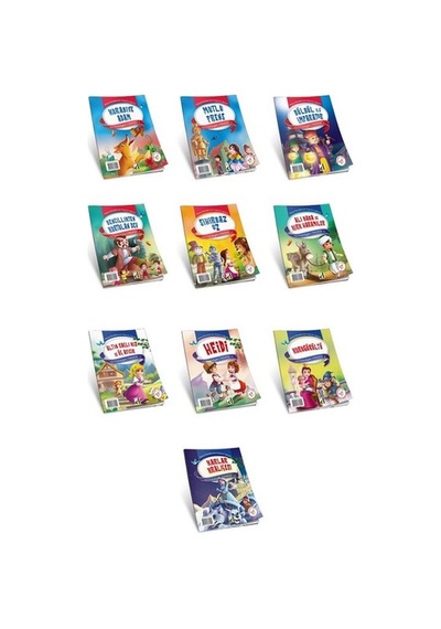 Gülümseyen Masallar-10 Kitap Takım- Damla Yayınevi