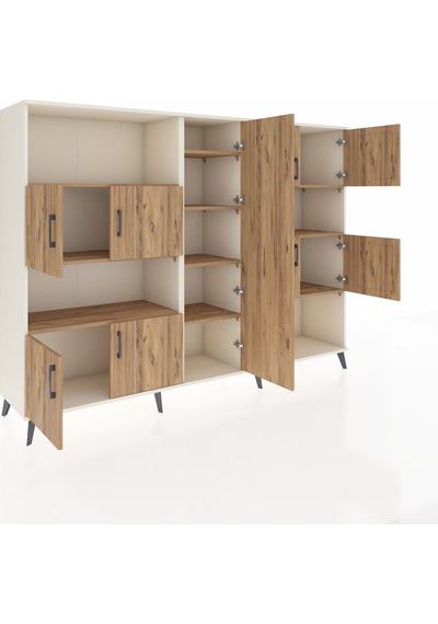 Hyperion Dolap 10 Raflı 9 Kapaklı 220x44x163 Aytaşı-çam Aytaşı-çam Hyperion Dolap 10 Raflı 9 Kapaklı 220x44x163 Aytaşı-çam Aytaşı-çam