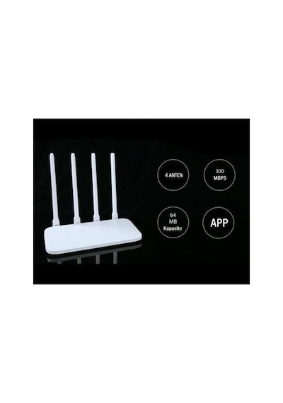 Xiaomi Mi 4C 300 Mbps 2.4 Ghz Kablosuz Router