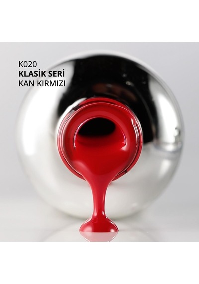 Kalıcı Oje K020, Kan Kırmızısı, 10 Ml Diğer