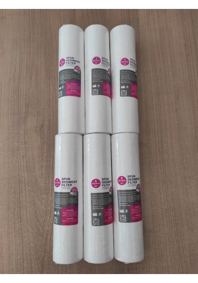 Açık Kasa Su Arıtma Cihazı 10inç -6 Lı Filtre Seti