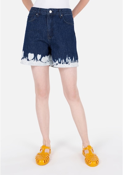 Colin's Colins Mom Fit Yüksel Bel Kadın Mavi Jean Şort Cl1069628 Q1.v1 Dn43549 Denim
