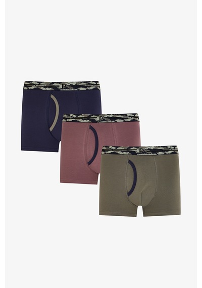 Penti Erkek Wildband 3lü Boxer Çok Renkli