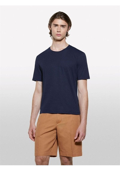 Sisley Keten Karışımlı Bisiklet Yaka Regular Fit T-shirt Erkek Lacivert T-shirt - 325p3d8fs104l Sisley Keten Karışımlı Bisiklet Yaka Regular Fit T-shirt Erkek Lacivert T-shirt - 325p3d8fs104l