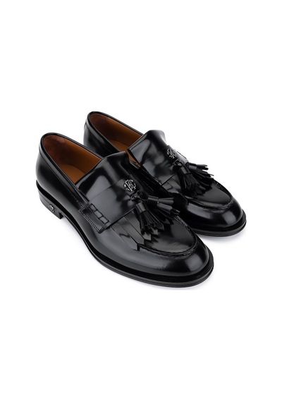 Roberto Cavalli Erkek Hakiki Deri Siyah Loafer Ayakkabı 780 29743 Erk Ayk Sk25-26 Nero Siyah Roberto Cavalli Erkek Hakiki Deri Siyah Loafer Ayakkabı 780 29743 Erk Ayk Sk25-26 Nero Siyah