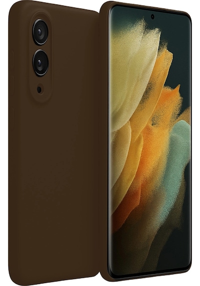 Samsung Galaxy Uyumlu  S25 Edge First Silikon - Kahverengi