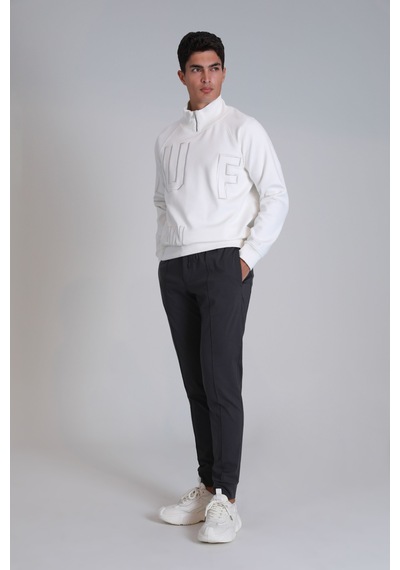 Lufian Eric Spor Erkek Chino Pantolon Slim Fit Antrasit Antrasit 112190322100110 Antrasit