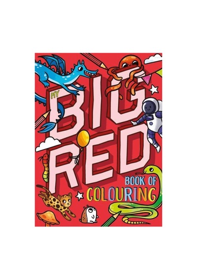 My Big Red Book Of Colouring / Kolektif / / 9781801084314
