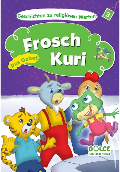 Frosch Kuri-das Gebet - Kurbağa Kuriş-hikayelerle Dini Değerler 3