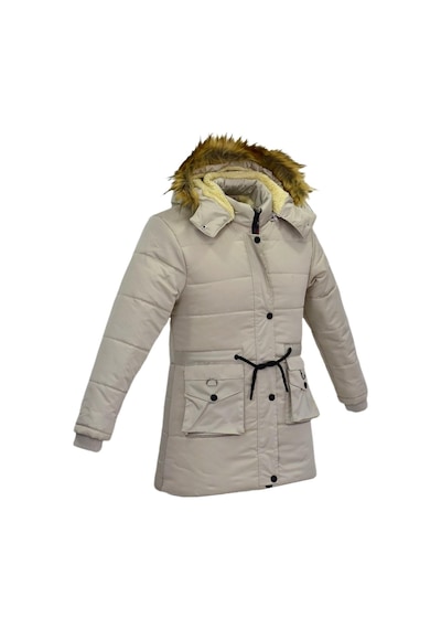 Kız Çocuk Kapüşonlu Mont Bs-2022 001