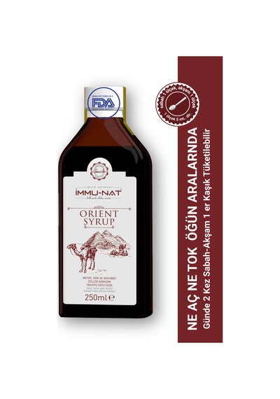 Orıent Syrup Meyve Kök Ve Baharatları Sıvı Ekstraktları Karışımı 250 Ml - Takviye Edici Gıda Diğer