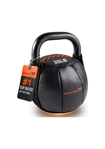 Halter, Kondisyon, Güç Ve Çekirdek Antrenmanı İçin Saplı Yumuşak Kettlebell 30 Lb Bbkb-30