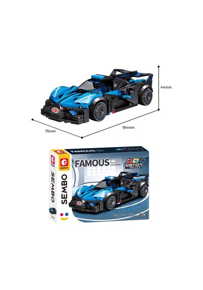 Sembo Block Bugatti Bolide Yapı Bloğu Seti 273 Parça