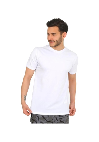 Joma Erkek T-shirt B.yaka Pamuk Evon M 4241102 Beyaz