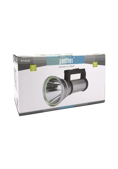 Panther Pt-4116 Usb Şarjlı El Feneri Çok Renkli