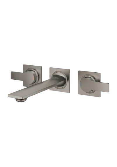 Grohe Allure 20193AL2 Sıva Üstü Grubu Fırçalı Sert Ankastre Lavabo Bataryası Grafit Nikel