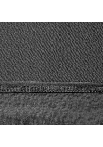 Soft Basic Çift Kişilik Lastikli Çarşaf - Antrasit - 160x200 Cm Çok Renkli