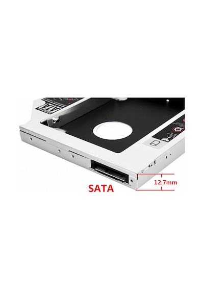 12.7 Mm Hdd Ssd Caddy Cd-rom Yerine Disk Takma Aparatı