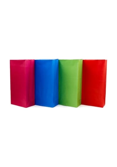 15x29 Cm Renkli Kese Kağıdı Seti, 12'li Karışık Paket 124-Pembe