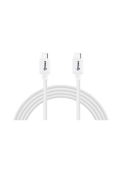 Ktools Pd Fast Usb-C Type C Beyaz 60W Data Kablo