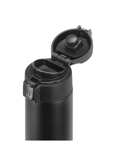 Tr Thermo Matara, 7 Saat Sıcak 12 Saat Soğuk Tutar, Paslanmaz Çelik, Siyah, 450 Ml Diğer