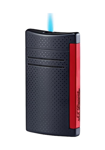 S.T. Dupont Maxijet Çakmak Siyah-Kırmızı 20160n