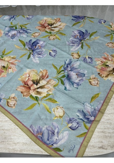 Zeylin Belli Fresh Rozy Eşarp 5286-19 Çok Renkli