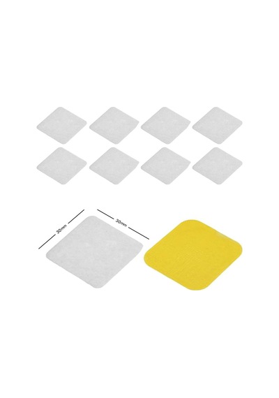 50 Adet 3x3 Cm Çift Taraflı Yapışkan Kare Bant