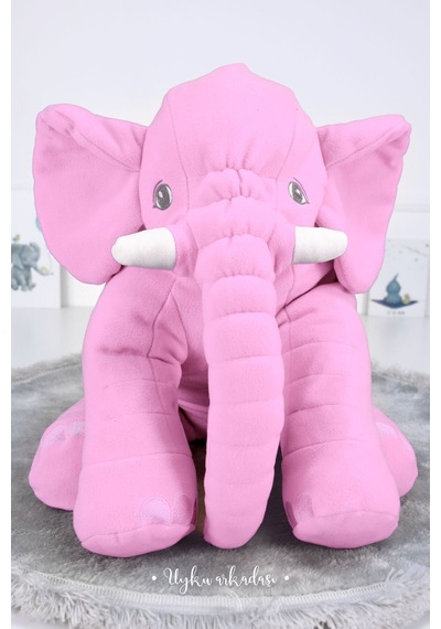 Dev Boy Uyku Arkadaşım Fil Pembe Jumbo Boy