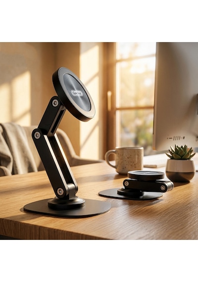 Go Des Gd-hd282 Taşınabilir Katlanabilir 360 Dönebilen Magnetik Stand Siyah