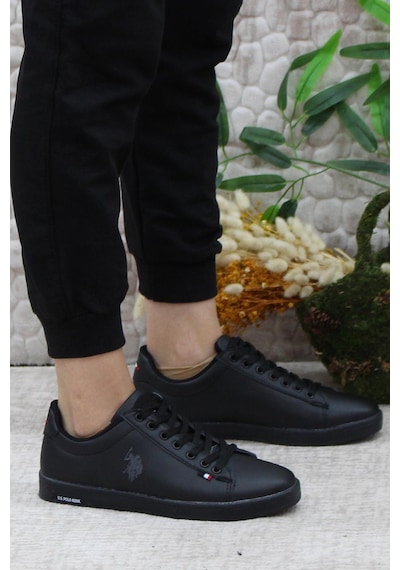 U.s. Polo Assn. Franco 3pr Anatomik Orijinal Ürün Rahat Unisex Sneaker Ayakkabı Siyah