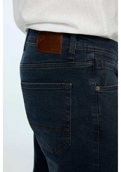 Morven Erkek Lacivert Denim 5 Cep Slim Fit Jean Kot Pantolon 26ms003034200 Lacivert