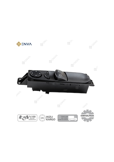 Volkswagen Crafter Sol Ön İkili Cam Açma Anahtarı Düğmesi 2006-20
