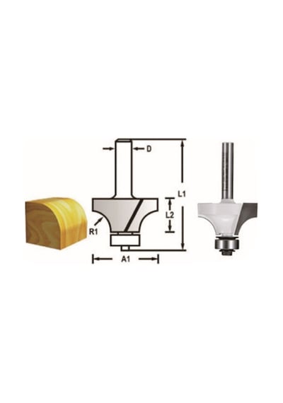 Freze Bıçağı 8x31.8 Mm