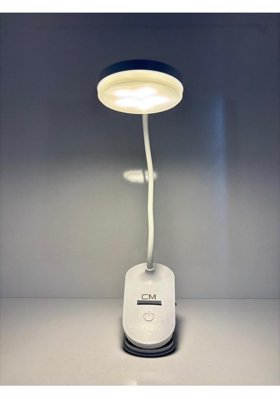 Cm 3 Işık Modlu Led Masa Lambası Mandallı, Usb Şarjlı, Taşınabilir Çok Renkli