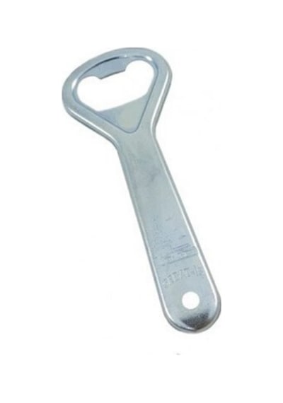 Metal Şişe Meşrubat Gazoz Açacağı Metal Açacak Gümüş