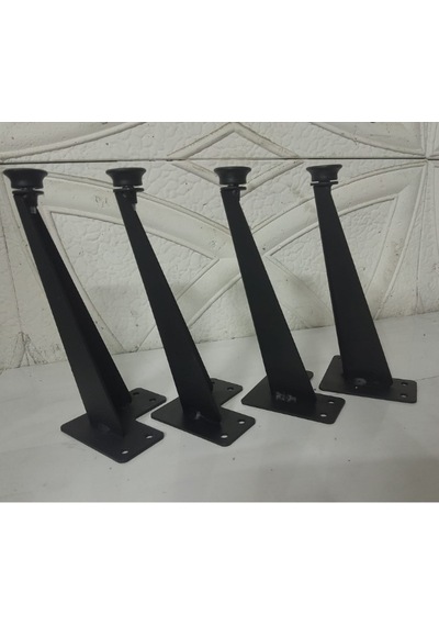 4 Adet Dekoratif Metal Tv Ünitesi-sehpa-mobilya Ayağı