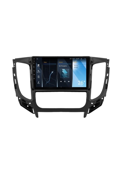 Mitsubishi L200 Android Multimedya Sistemi 2015-2019 Crv-4363xa 9"