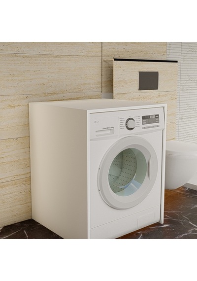 Çamaşır Makinesi Alt Dolabı - Beyaz (552716051) Çamaşır Makinesi Alt Dolabı - Beyaz (552716051)